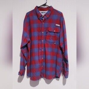 Columbia PFG Oversized Flannel Men’s Size XXL